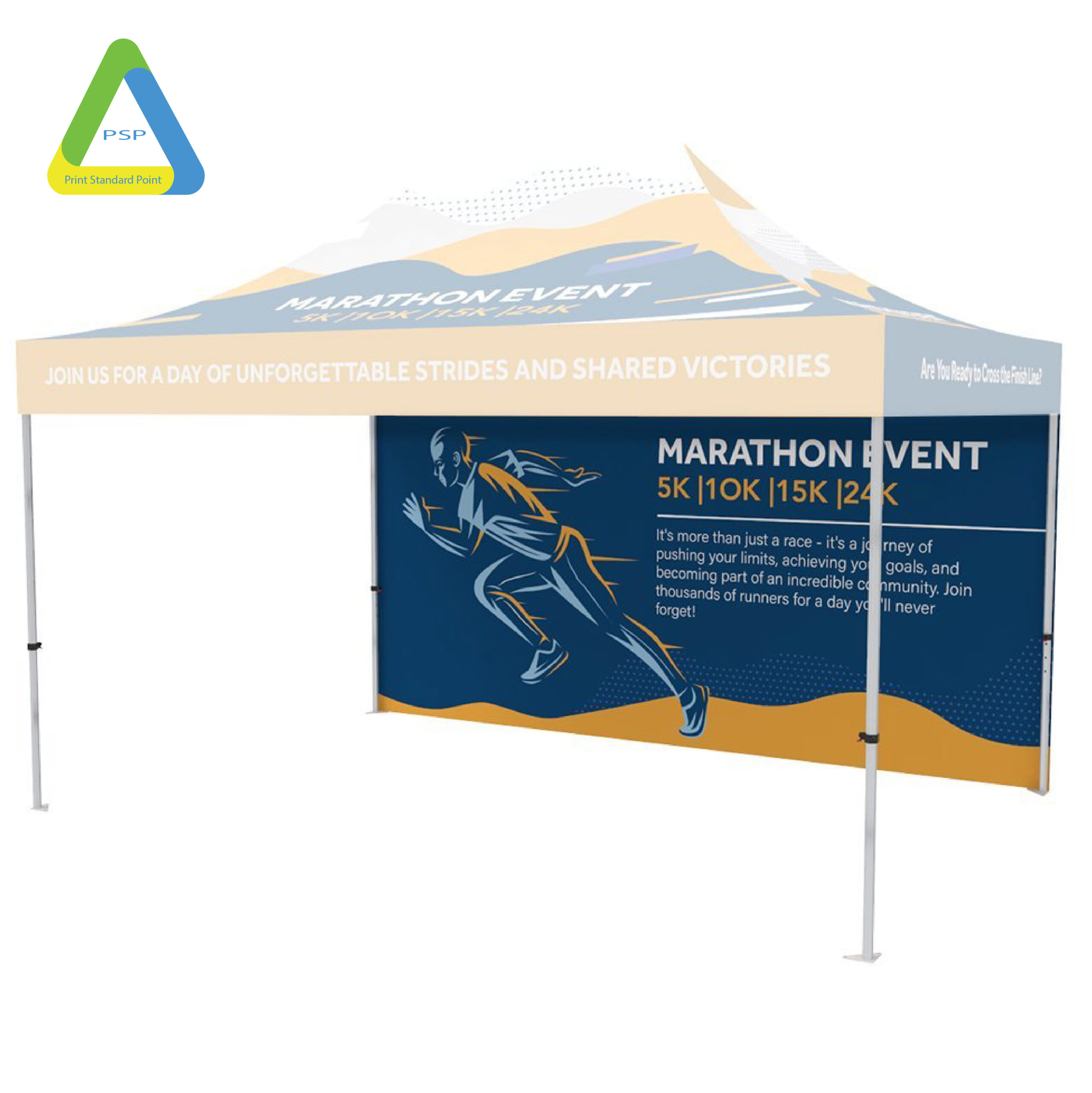 Tent Half Wall (Full Color)