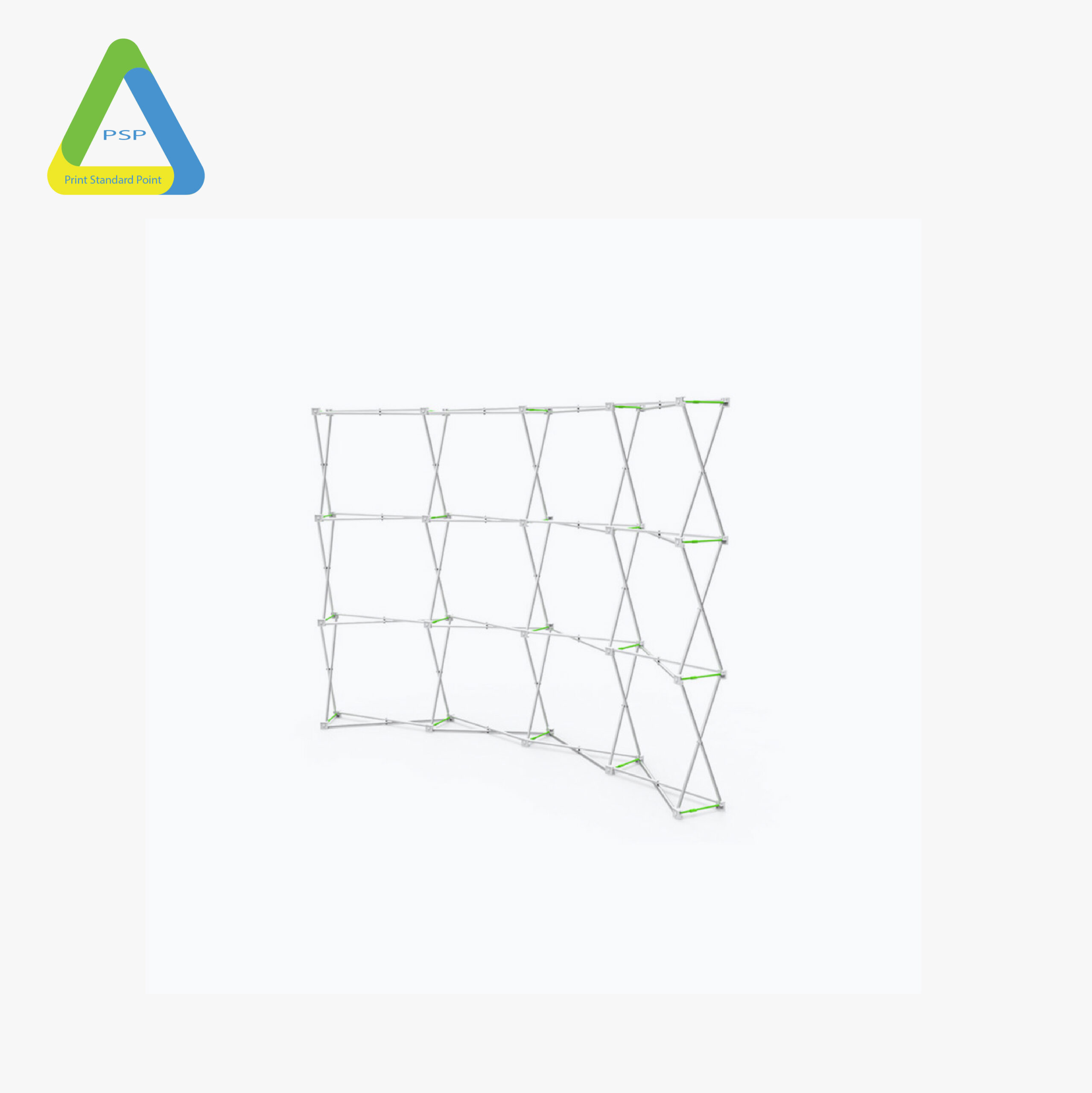 10ft Curved Velcro Fabric Pop Up Display Hardware