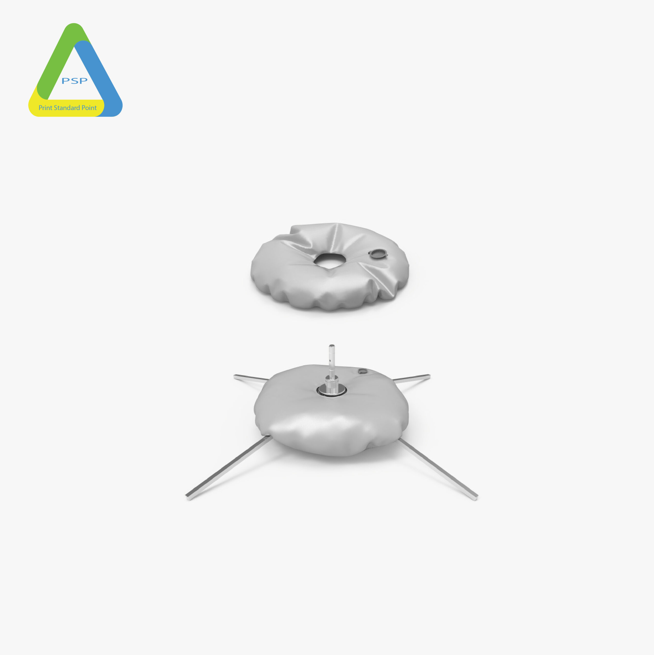 Water Bag Rectangle Flag Hardwares