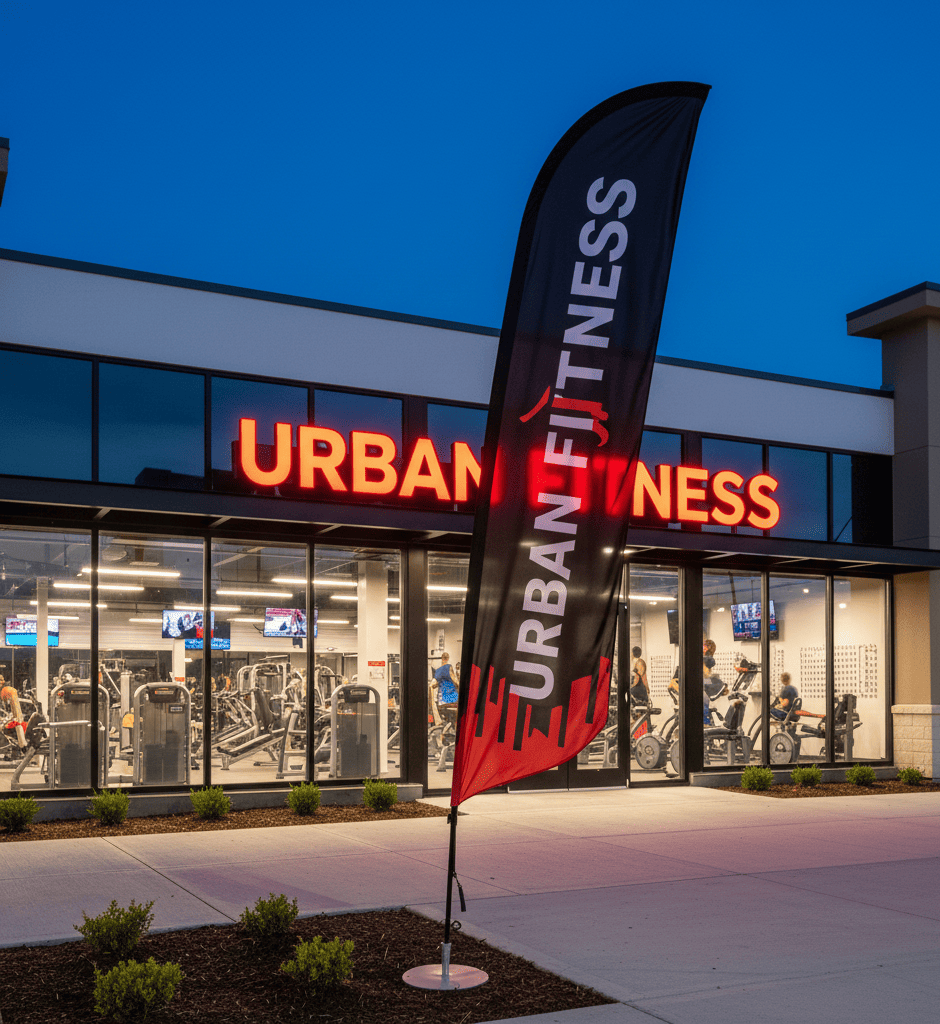 Custom Feather Flags in Brooklyn and Queens