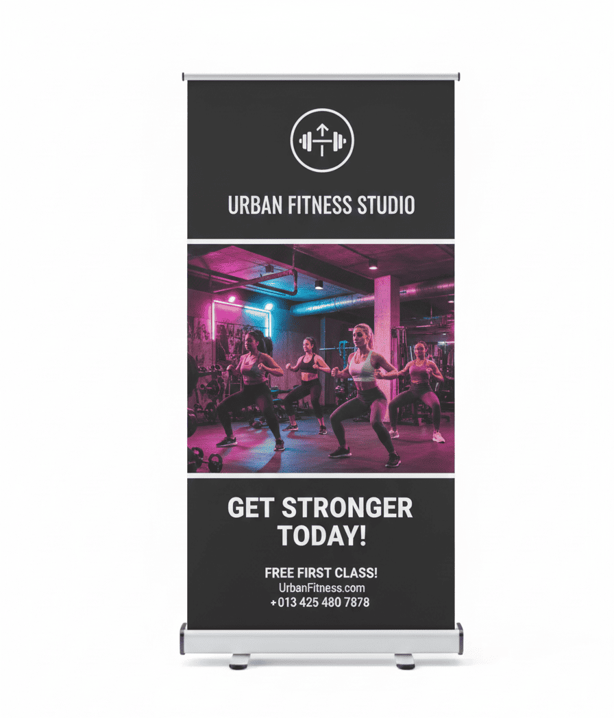 Tension Fabric Stand