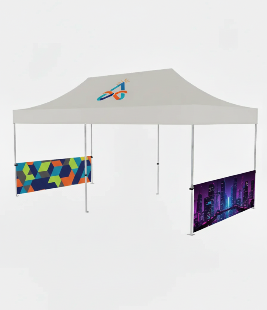 20ft Half Wall Tent nyc