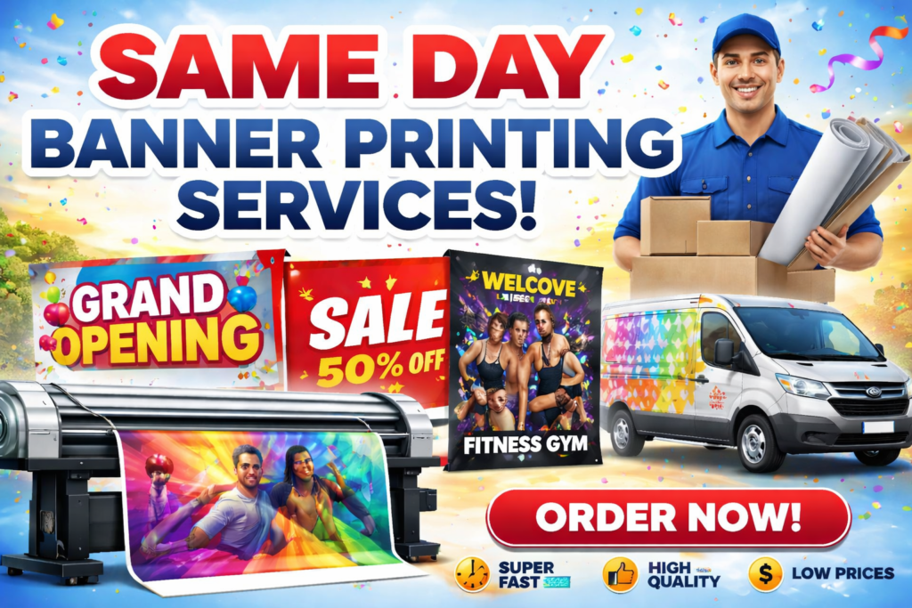 Same Day Banner Printing Services